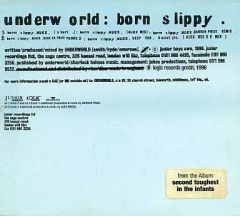 [중고] 수입 서양 음악 CD underworld / born slippy [수입판]