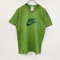 古着 used　00s　NIKE　ナイキ　半袖プリントTシャツ　ヴィンテージ　黄緑　ライトグリーン　XLサイズ