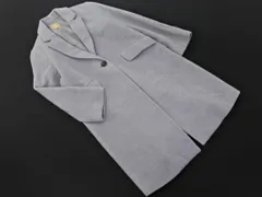 BEAMS HEART ビームスハート ウール混 チェスター コート size1/ブルーグレー ◇■ レディース