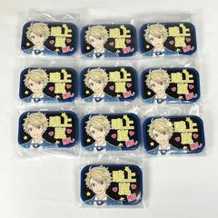 鳴上嵐 あんさんぶるスターズ!! スクエア型推し缶バッジ ～制服ver.～ vol.1 10点セット 中古品