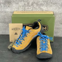 未使用 KEEN JASPER ジャスパー　CATHAY SPICE/ORION BLUE クライミングアプローチシューズ アウトドアスニーカー レディース US 8 25㎝/301973