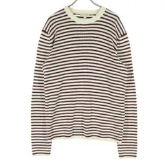 GAP ギャップ ボーダー柄 長袖 ニット M レッド系 レディース 古着