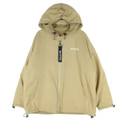 MILKFED. ミルクフェド バックプリント 長袖 フーディジャケット S ブラウン リバーシブル ボア レディース 古着