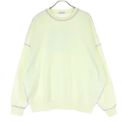 美品 SEVENTEEN セブンティーン マルチカラー 長袖 トレーナー L ホワイト スウェット レディース 古着