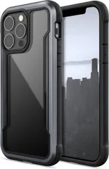 Xdoria X-Doria iPhone 13 Pro 6.1インチ 2021 対応 ケース DEFENSE SHIELD シリーズ 米軍MIL規格取得 MIL-STD-810G 耐衝撃 スリム (ブラック,  iPhone 13 Pro，)