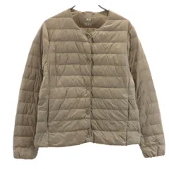 UNIQLO ユニクロ ウルトラライトダウンジャケット M ブラウン系 レディース 古着