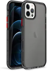 Zizo iPhone 12 Pro Max 6.7インチ ケース カバー 耐衝撃 衝撃吸収 米軍MIL規格 軽量 スリムデザイン 交換可能ボタン付属 TPU ポリカーボネイト SURGE (スモーク,  iPhone 12 Pro Max)