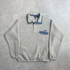 00s 2001年 USA製 patagonia Synchilla Snap T Pullover 【 ivory 】 パタゴニア シンチラ スナップT プルオーバー フリース【 アイボリー 】