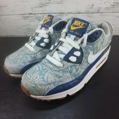 Nike W AirMax 90 Liberty ナイキ ウィメンズ エアマックス 90 「リバティ」23.0cm レディース スニーカー ブルー 青 654846-400 L11050