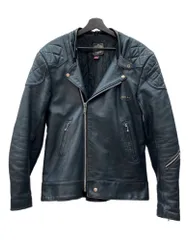 80's ルイスレザー【S】NEVADA ダブル ライダースジャケット ネイビー 80's ルイスレザー【S】NEVADA ダブル ライダースジャケット ネイビー