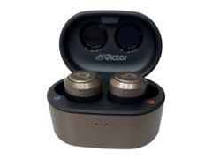 JVC・Victor (ジェイブイシービクター) ワイヤレスステレオヘッドセット イヤホン HA-FX150T ブラウン 家電/045