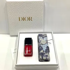 Christian Dior ROUGE Dior アイコンベルベット720V/ヴェルニルージュ999 ネイルエナメル セット 【中古】 JA-25476