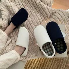 スリッパ 静音 暖かい 洗える 冬用 レディース メンズ ルームシューズ ストライプ 大きいサイズ 洗える 足音防止 滑り止め付きスリッパ 高齢者 滑り止め 転倒防止 防音 騒音対策 冷え対策