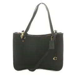 コーチ COACH タイラー キャリーオール ハンドバッグ トートバッグ ショルダーバッグ 2way レザー 黒 ブラック C3768 /AN1