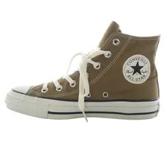 コンバース CONVERSE FOOD TEXTILE HI DRIPCOFFEE スニーカー 23.5cm 茶色のサムネイル