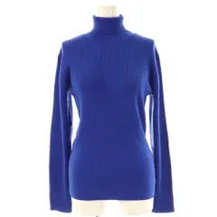 ジャーナルスタンダード レリューム JOURNAL STANDARD relume スイスオーガニックコットンタートルネックプルオーバー ニット カットソー F 青 ブルー /AT ■OS