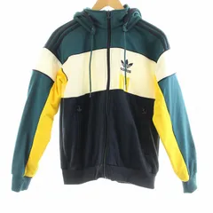 アディダスオリジナルス adidas originals ジャージー ジャケットトラックジャケット フーディー ジップアップ 長袖 S マルチカラー AY9255 /OR