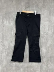 Paul Smith ポールスミス 日本製 サイドポケット セミフレア スキニー デニムパンツ 黒 ■■ レディースのサムネイル