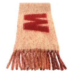 マルニ MARNI マフラー マフラー レッド ウール マフラー レディース Used Aのサムネイル