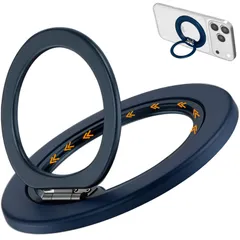 【在庫処分】角度調整可能 スタンド機能 着脱式スマホリング 磁気増強 2枚メタルリング付 メタルリング に12 スマホスタンド Pro マグセーフリング Max マグセーフリング iPhone iphoneリング 13 マグセーフ 14 Magsafe 15