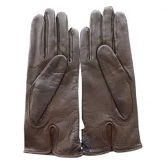 バーバリー ロンドン BURBERRY LONDON グローブ 手袋 レザー 茶 ブラウン /SS ■OS ■GY14