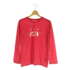 ザノースフェイス THE NORTH FACE L/S MOUNTAIN LOGO 長袖カットソー ロンT クルーネック プリント 150 ピンク NTJ11815 /MY ■OS