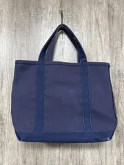 L.L.Bean エルエルビーン アメリカ製 ソリッド・ボート・アンド トート バッグ size-/紺  ■■ レディース