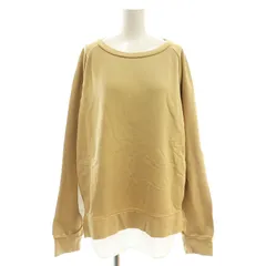 ズッカ zucca シャツドッキングスウェット トレーナー 長袖 M 茶 ブラウン 白 ホワイト /AT ■OSのサムネイル
