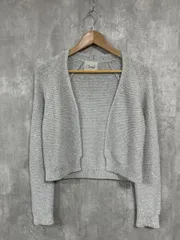 Croch キラキラ 無地 ニット セーター sizeS/グレー ◆■ レディース