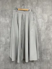 SHIPS シップス ロング フレア スカート sizeXXL/グレー ■■ レディース