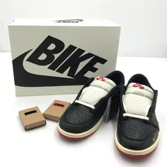 【中古品】NIKE ナイキ × NIGEL SYLVESTER AIR JORDAN 1 RETRO LOW OG BETTER WITH TIME IB8958-001 エアジョーダン1 レトロ ロー スニーカー 【160-250928-rt-06-tag】