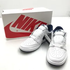 【中古美品】NIKE ナイキ AIR JORDAN 1 LOW 85 METALLIC BLUE FB9933-141 エアジョーダン1 ロー 85 メタリックブルー スニーカー 靴 【160-251002-rt-01-tag】