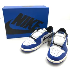 【中古美品】NIKE ナイキ AIR JORDAN 1 RETRO LOW OG GAME ROYAL CZ0790-140 エアジョーダン1 レトロ ロー OG ゲームロイヤル スニーカー 靴 【160-251002-rt-02-tag】
