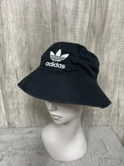 adidas originals アディダスオリジナルス RICH MINISI 柄 バケット ハット sizeF/黒 ■■ レディース