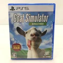 【中古美品】 【未開封】PlayStation5 PS5 プレイステーション5 プレステ5 ソフト Goat Simulator: Remastered [CERO区分_D / 17歳以上対象] ゲーム 【026-251010-yy-07-tag】