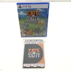 【中古美品】 【未開封】PlayStation5 PS5 プレイステーション5 プレステ5 ソフト Cats on Duty [CERO区分_B / 12歳以上対象] ゲーム 【026-251010-hi-06-tag】