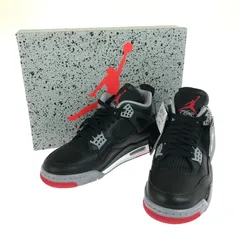 【中古美品】NIKE ナイキ AIR JORDAN 4 RETRO BRED REIMAGINED FV5029-006 エアジョーダン4 レトロ ブレッド リイマジンド スニーカー 靴 【160-251013-rt-08-tag】