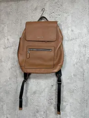 MICHAEL KORS マイケルコース レザー 本革 リュック デイパック バッグ sizeF/茶 ■■◎レディース