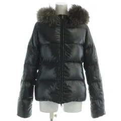 デュベティカ DUVETICA アダラ Adhara ダウンジャケット 38 黒 ブラック ファー取り外し可能 MFG-1035R /AP