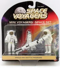 ACTION PRODUCTS MINI VOYAGERS SPACE SET APOLLO AND SHUTTLE PROGRAMS