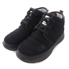 ザノースフェイス THE NORTH FACE NSE Traction Lite 5 WP Chukka ヌプシトラクションライト5ウォータープルーフチャッカシューズ ハイカット 厚底 ウール US5 23cm 黒 ブラック NF51986 /BBのサムネイル