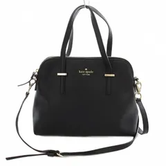 ケイトスペード KATE SPADE ハンドバッグ ショルダーバッグ 2WAY サフィアーノレザー 黒 ブラック /☆G