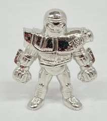 バンダイ ダイキャストキンケシ9 9/キン肉マン バイクマン(銀メッキver.)