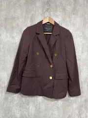 Sustainable SNIDEL サステナブル スナイデル ダブルブレスト テーラード ジャケット ワイン ◆■ レディース