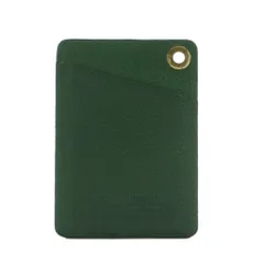 イルビゾンテ IL BISONTE カードケース 定期入れ レザー 緑 /MI ■OSのサムネイル