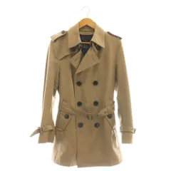 バーバリーブラックレーベル BURBERRY BLACK LABEL トレンチコート ライナー付き M ベージュ /CX ■OS