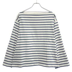 美品★outil バスクシャツ ０ ★ OUTIL バスクシャツ ブラック 0 - メルカリ