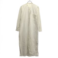 21ss comoli バンドカラーシャツワンピース ホワイト コモリ 21ss comoli バンドカラーシャツワンピース ホワイト コモリ - メルカリ