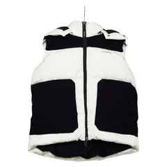 エンポリオ アルマーニ ダウンベスト サイズ44 6K1B97 ホワイト ネイビー ナイロン ダウン/フェザー メンズ Emporio Armani【1-0242159】のサムネイル