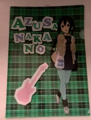 e➖けいおん➖　中野梓　ビニール袋　クリアファイル